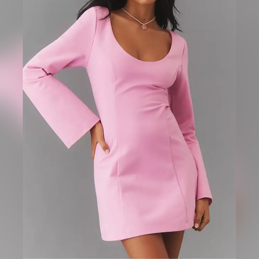 Maeve Pink Mini Dress